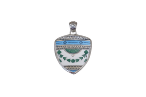 Grecian Shield Pendant
