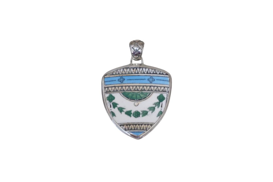 Grecian Shield Pendant