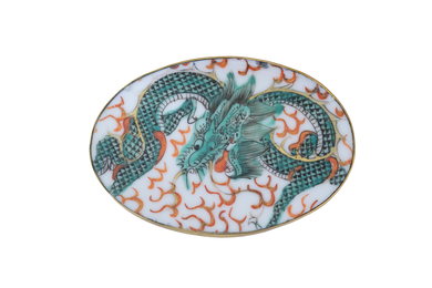 Green Dragon Belt Buckle