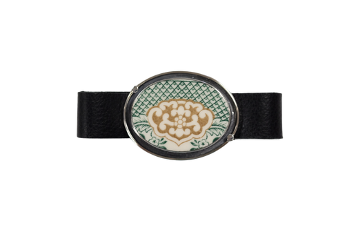 Green Willow Leather Bracelet