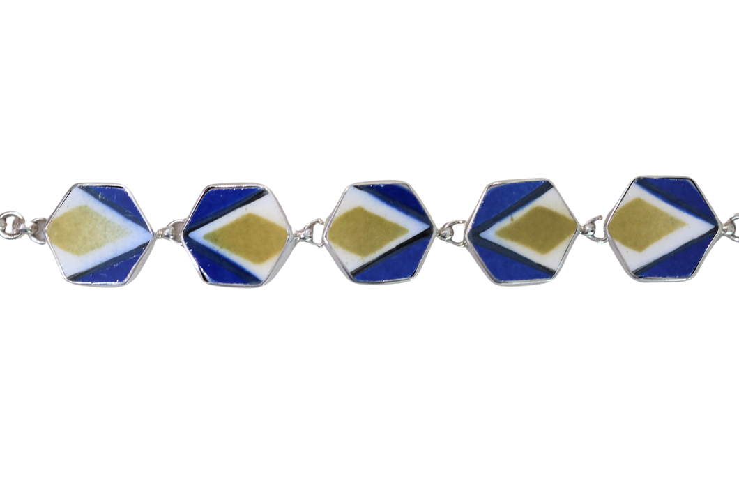 Hexagon Geometric Bracelet