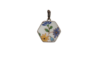 Hexagon Spray Pendant