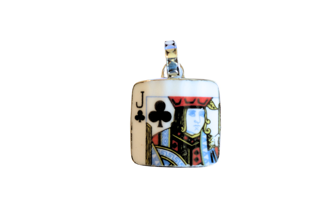 Jack of Clubs Pendant