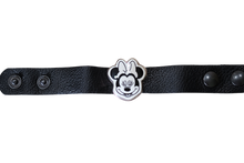Laughing Minnie Leather Bracelet