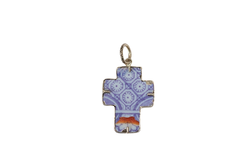 Lavender Dreams Cross Pendant