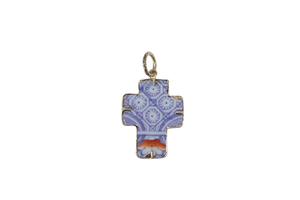 Lavender Dreams Cross Pendant