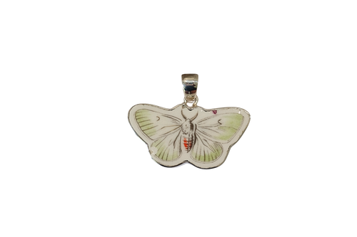 Lime Butterfly Pendant
