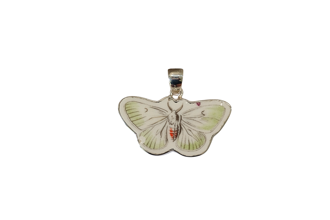 Lime Butterfly Pendant