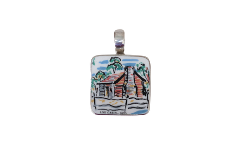 Log Cabin Pendant