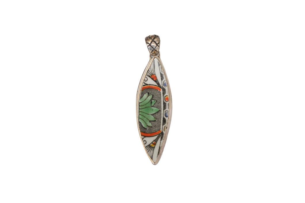 Long Art Deco Pendant