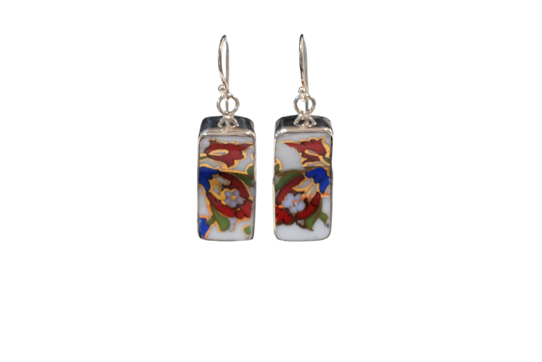 Long Rectangle Hillary Earrings