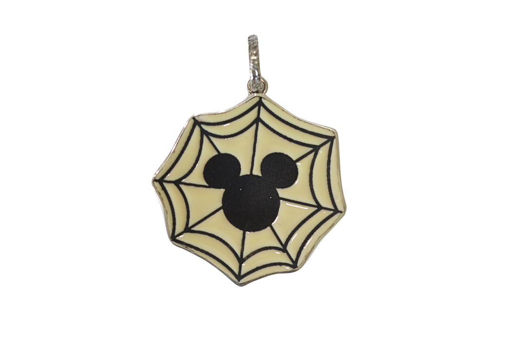 Mickey Cut Out Web Pendant