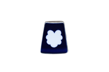 Navy and White Napkin Ring