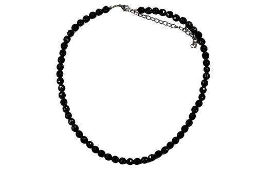 Onyx 6mm faceted beads