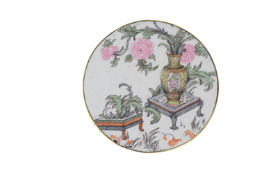 Oriental Scape Belt Buckle