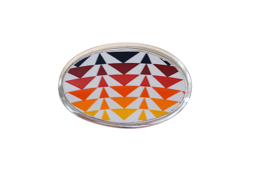 Oval Pendleton Brooch