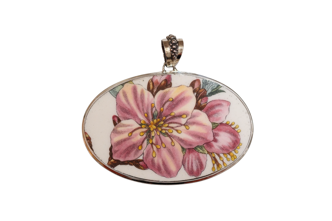 Oval Portmeirion Pendant