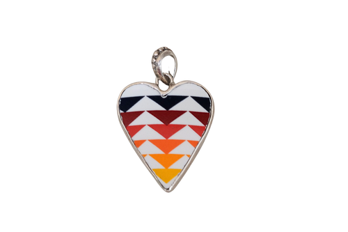 Pendleton Heart Pendant