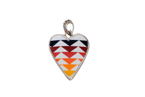 Pendleton Heart Pendant