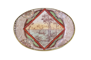 Picture on the Lake Belt Buckle