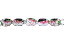 Pink Floral Bracelet