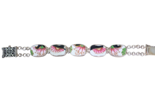 Pink Floral Bracelet