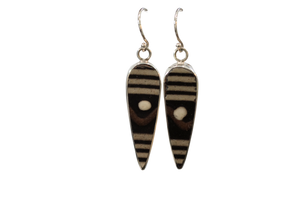 Pointy Triangle Earrings