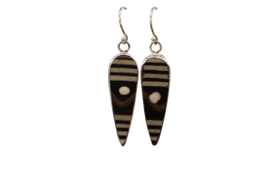 Pointy Triangle Earrings