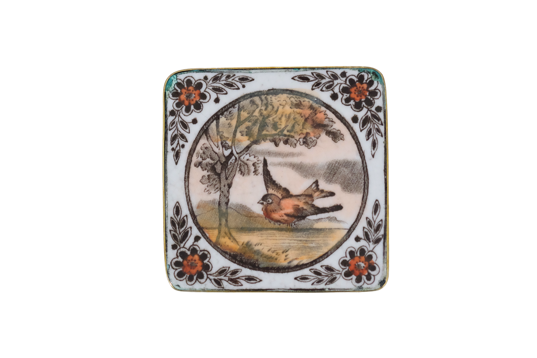 Portrait of a Bird Belt Buckle