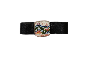 Pottery Leather Bracelet