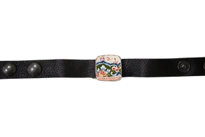 Pottery Leather Bracelet