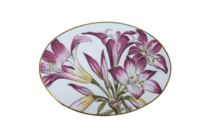 Purple Lillies Belt Buckle