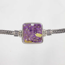 Purple Single Ceramic Bracelet