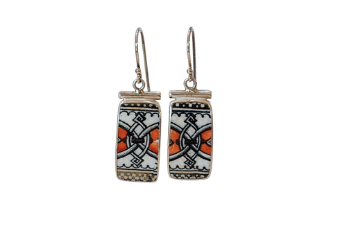 Rectangle Geometric Earrings