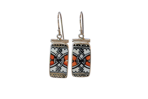 Rectangle Geometric Earrings