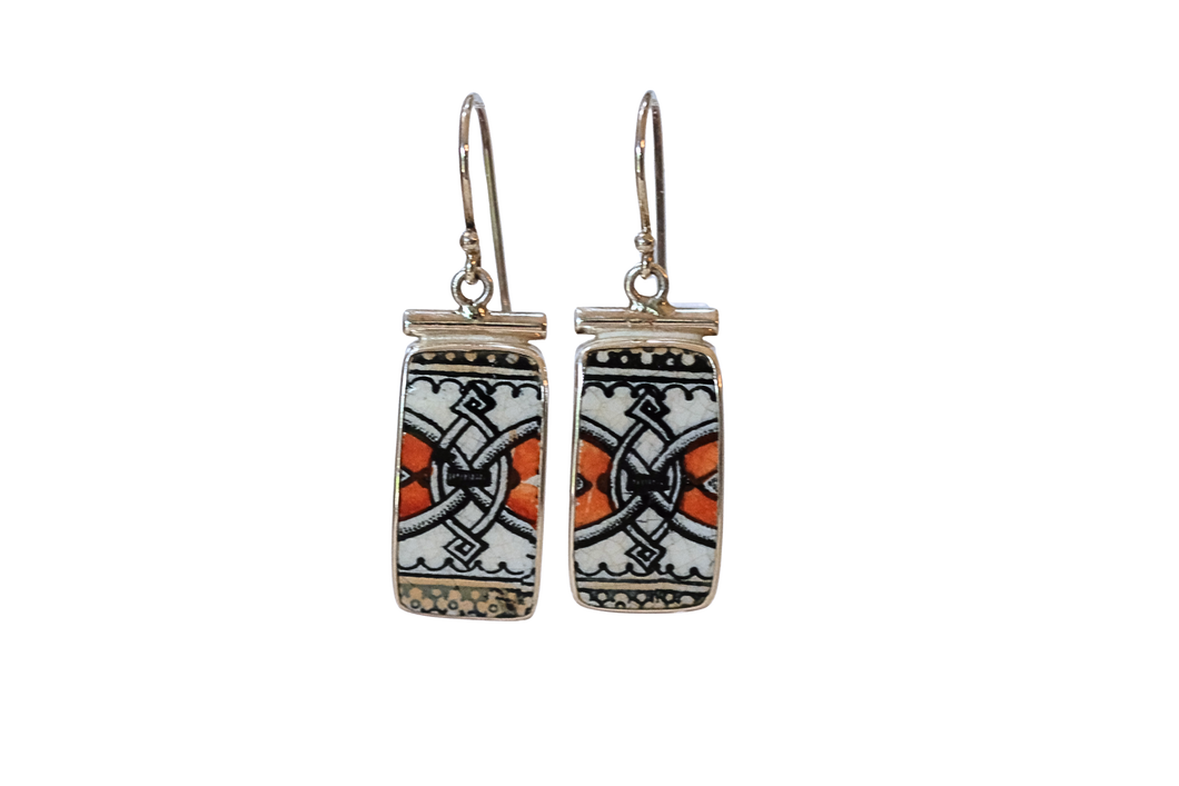 Rectangle Geometric Earrings
