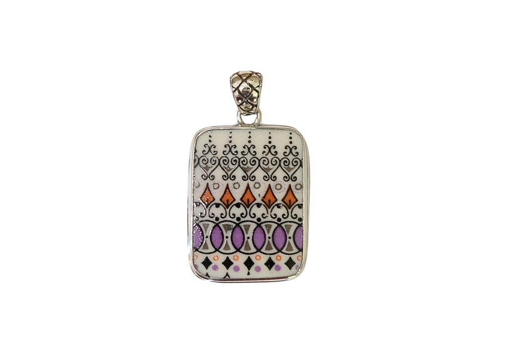 Rectangle Ironworks Pendant