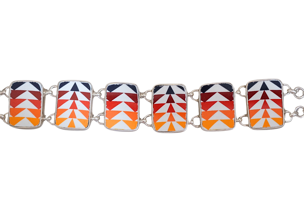 Rectangle Pendleton Bracelet
