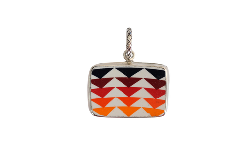Rectangle Pendleton Pendant