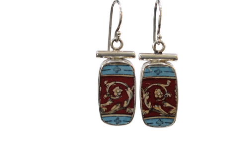 Rectangle Vintage Elegant Earrings
