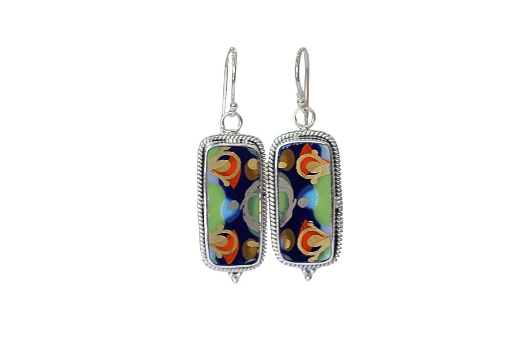 Rectangle Wiinblad Earrings