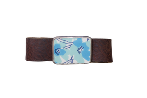 Retro Turquoise Leather Bracelet