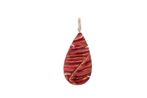 Rosy Majolica Pendant