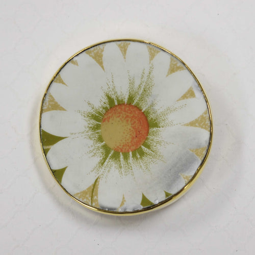 Round Daisy Belt Buckle