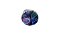 Round Floral Napkin Ring #4