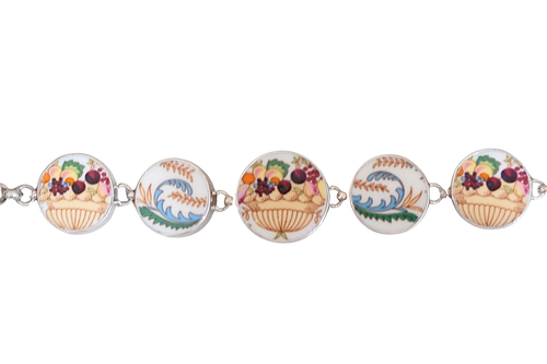 Round Fruit Basket Bracelet