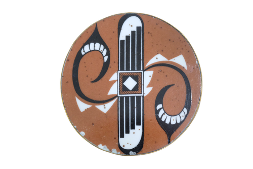 Round Southwestern Belt Buckle