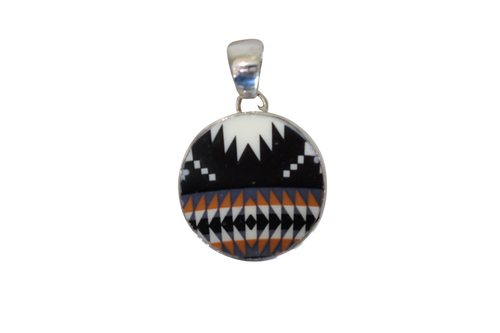 Round Southwestern Pendant