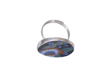 Round Floral Napkin Ring #2