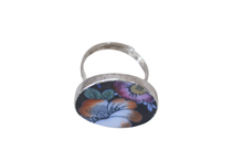 Round Floral Napkin Ring #6